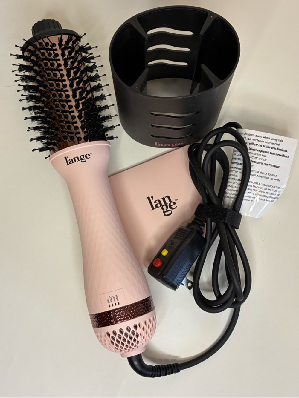 l’ange LE VOLUME 60MM 2-IN-1 TITANIUM BRUSH DRYER